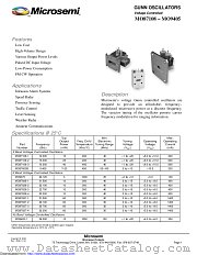 MO9070 datasheet pdf Microsemi