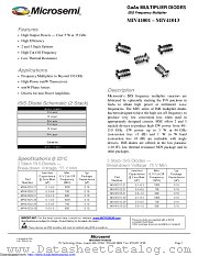 MIV41003-M29 datasheet pdf Microsemi