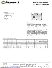 C900503 datasheet pdf Microsemi