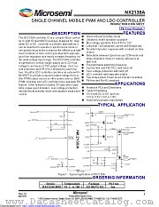 NX2139ACMTR datasheet pdf Microsemi