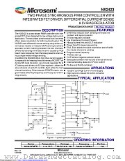 NX2423CMTR datasheet pdf Microsemi