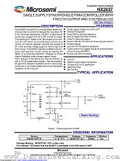 NX2837 datasheet pdf Microsemi
