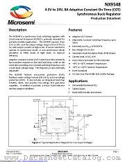 NX9548 datasheet pdf Microsemi