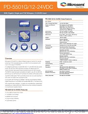 PD-5501G/12-24VDC datasheet pdf Microsemi