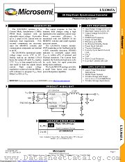 LX13045A datasheet pdf Microsemi