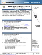 15KP30CA/TR12 datasheet pdf Microsemi