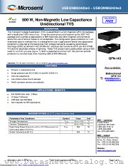 USBQNM50403E3 datasheet pdf Microsemi