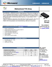 USB50412CE3/TR7 datasheet pdf Microsemi