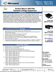 SMCJ400e3/TR13 datasheet pdf Microsemi