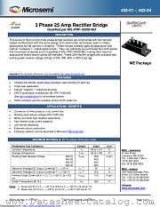 M19500/483-01E3 datasheet pdf Microsemi