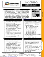 SMDA15C-5e3/TR13 datasheet pdf Microsemi