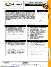 1N991B (DO-7) datasheet pdf Microsemi