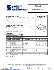 TAN350 datasheet pdf Microsemi