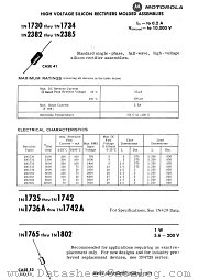 1N2382 datasheet pdf Motorola