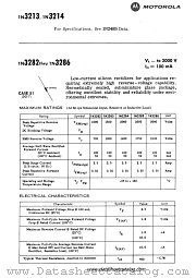 1N3285 datasheet pdf Motorola