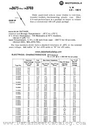 1N3701B datasheet pdf Motorola