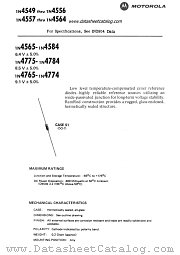 1N4581A datasheet pdf Motorola
