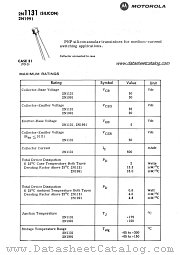 2N1131 datasheet pdf Motorola