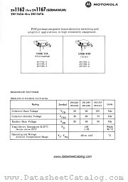 2N1165 datasheet pdf Motorola