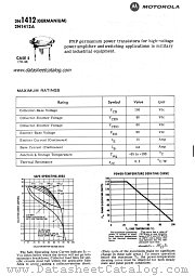 2N1412A datasheet pdf Motorola