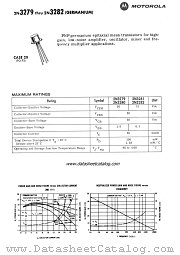 2N3281 datasheet pdf Motorola