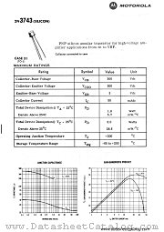 2N3743 datasheet pdf Motorola