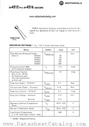 2N4213 datasheet pdf Motorola