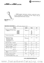 2N5064 datasheet pdf Motorola