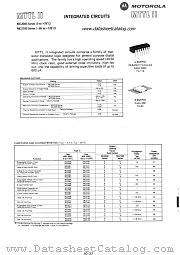 MC2006F datasheet pdf Motorola