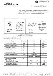 MD1132F datasheet pdf Motorola