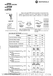 MQ3725 datasheet pdf Motorola