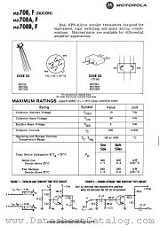 MD708AF datasheet pdf Motorola