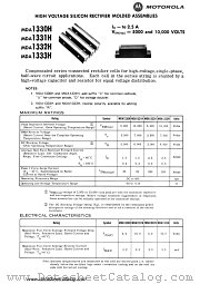 MDA1330HD datasheet pdf Motorola