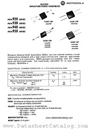 MDA950-6 datasheet pdf Motorola