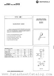 MV2103 datasheet pdf Motorola