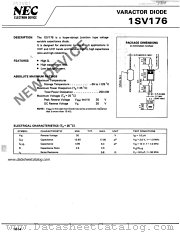1SV176 datasheet pdf NEC