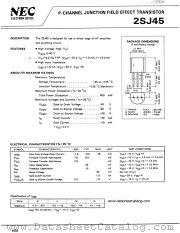 2SJ45 datasheet pdf NEC
