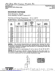 1N2165A datasheet pdf New Jersey Semiconductor