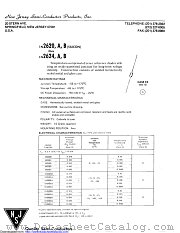1N2621 datasheet pdf New Jersey Semiconductor