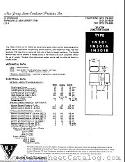 1N301 datasheet pdf New Jersey Semiconductor