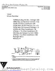 1N442 datasheet pdf New Jersey Semiconductor