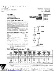 1N4456 datasheet pdf New Jersey Semiconductor