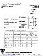 1N4612C datasheet pdf New Jersey Semiconductor