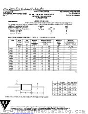 1N4620D datasheet pdf New Jersey Semiconductor