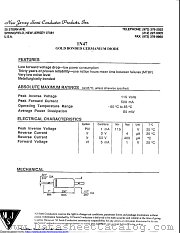 1N47 datasheet pdf New Jersey Semiconductor
