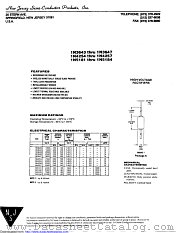 1N5183 datasheet pdf New Jersey Semiconductor