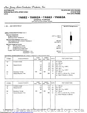 1N663A datasheet pdf New Jersey Semiconductor