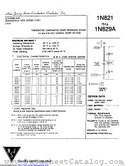 1N829B datasheet pdf New Jersey Semiconductor