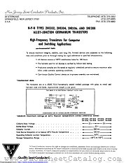 2N1305A datasheet pdf New Jersey Semiconductor