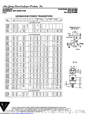 2N1537 datasheet pdf New Jersey Semiconductor